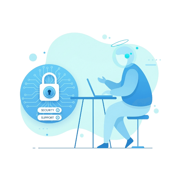 Secure browsing illustration